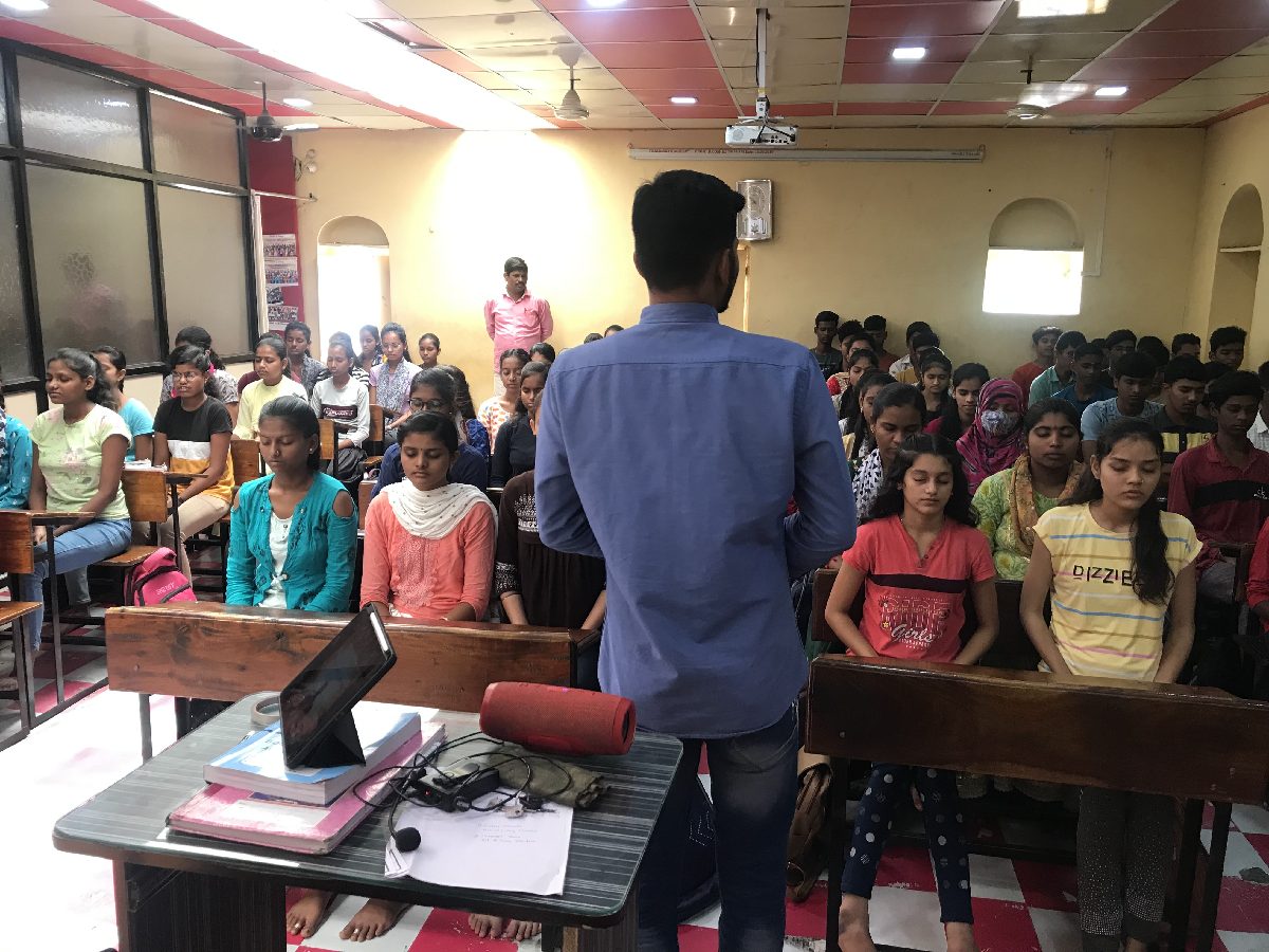 M Suhas, Yoga Teacher