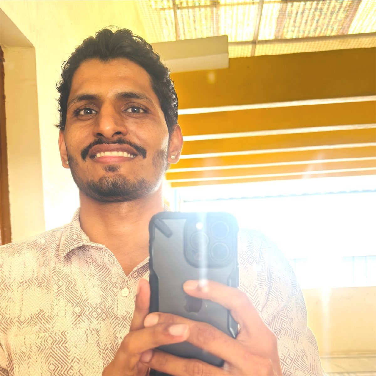 M Suhas yoga teacher