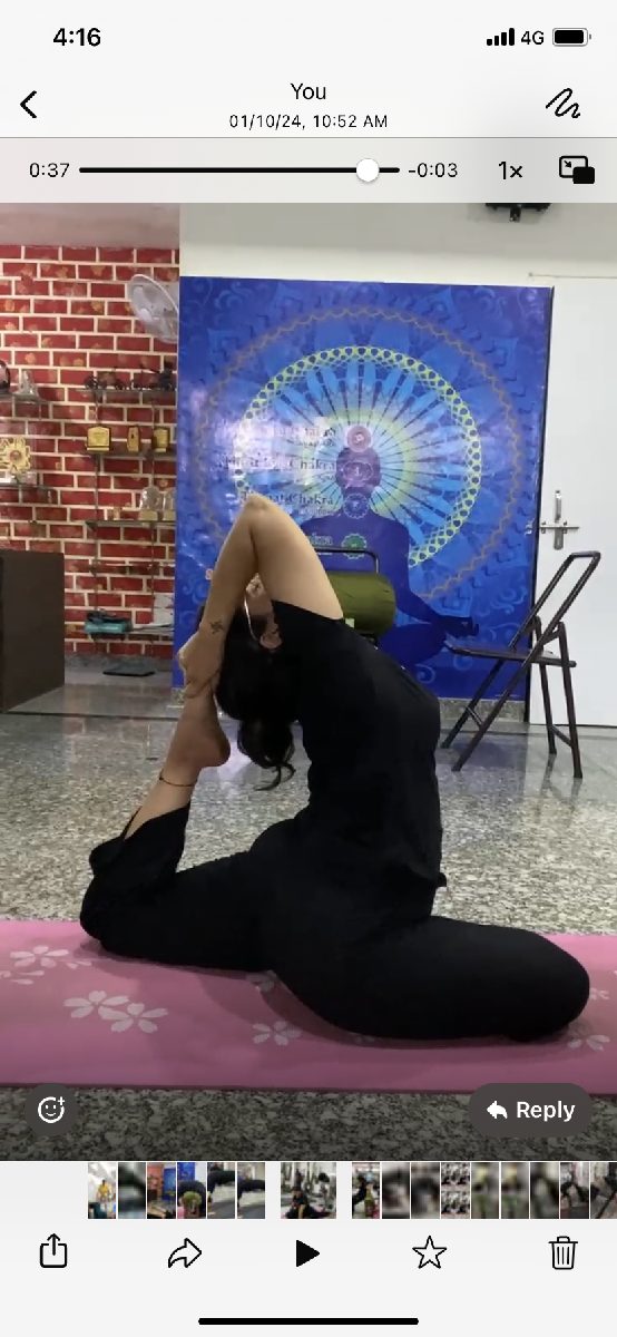 Kirti Sharma, Yoga Teacher