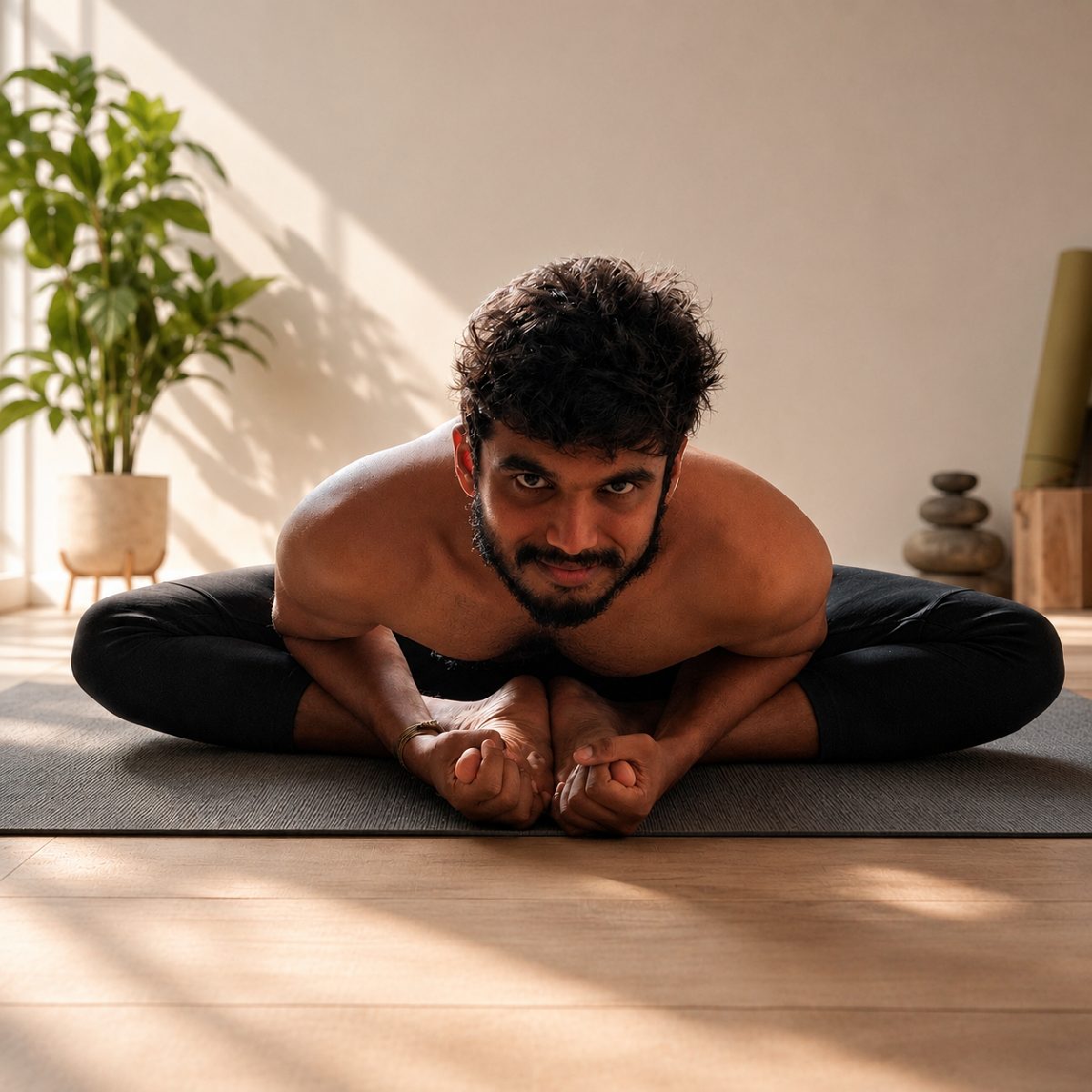 Dr Pranaw P P yoga teacher