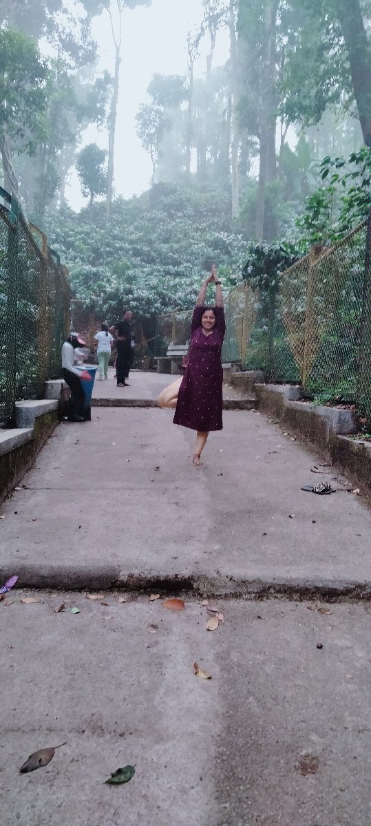Shruthi C yoga teacher