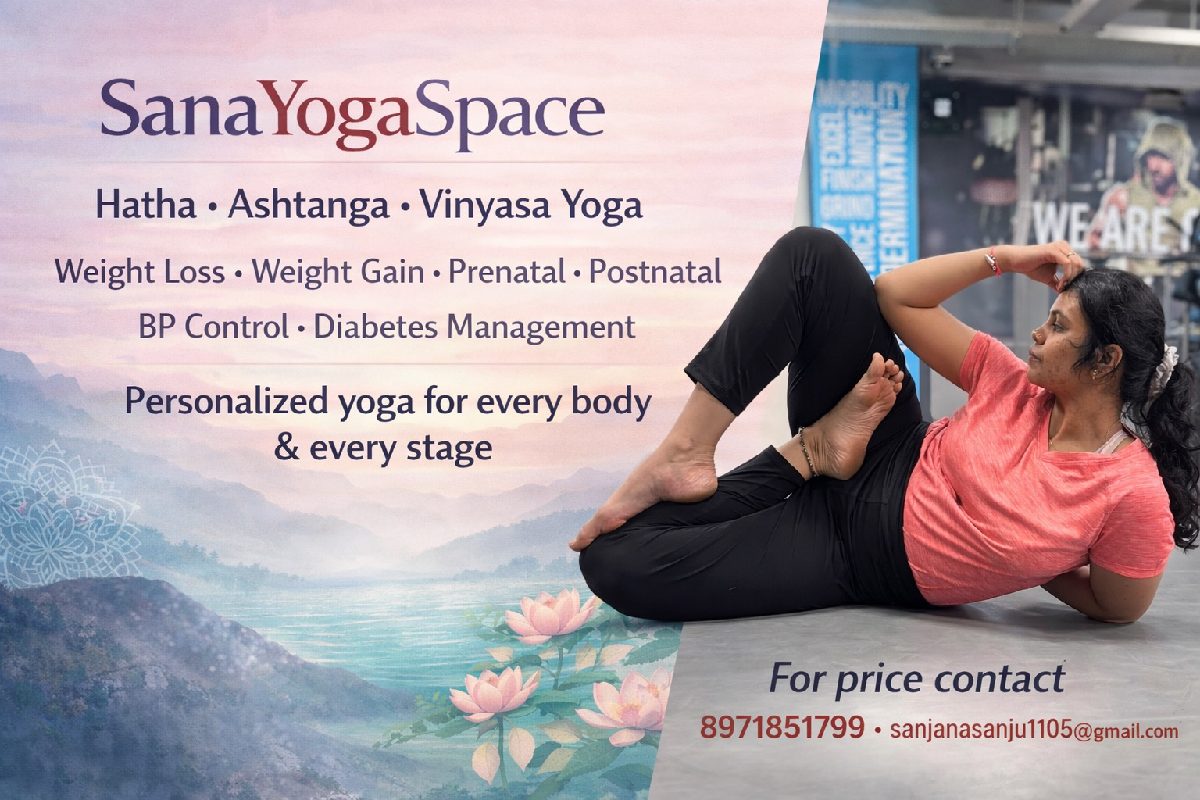 Sanjana T, Yoga Teacher