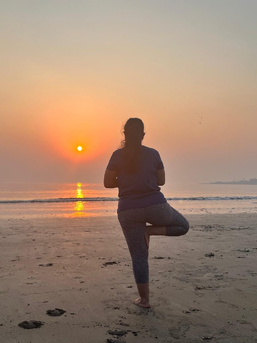 Ankita Sohanda yoga teacher