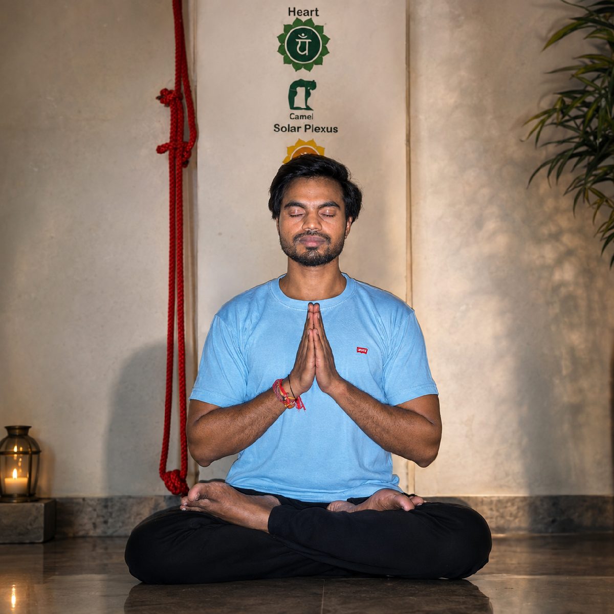 Dheeraj Kuswaha yoga teacher