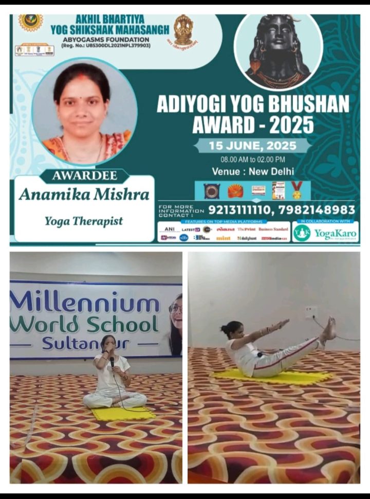 Anamika Mishra, Yoga Teacher