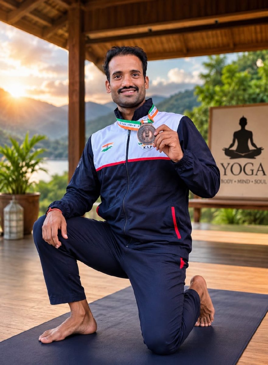 Shrishail Pujari, Yoga Teacher