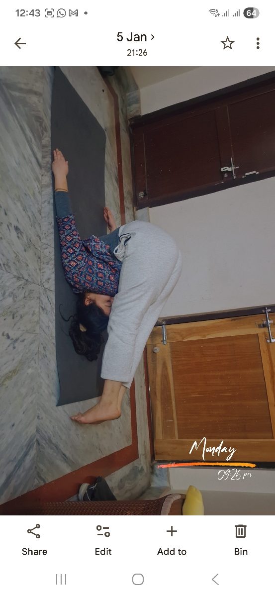Anusuiya Singhaniya, Yoga Teacher