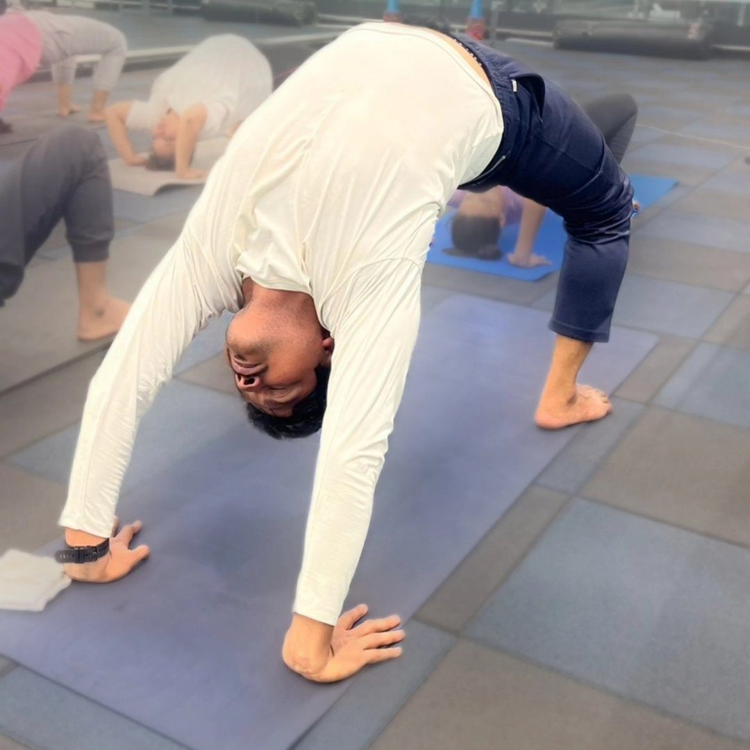 Akash Awari, Yoga Teacher
