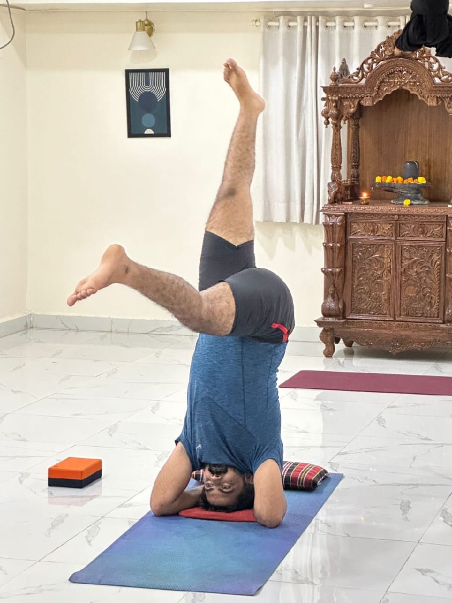 Akash Madhukar Chavan, Yoga Teacher