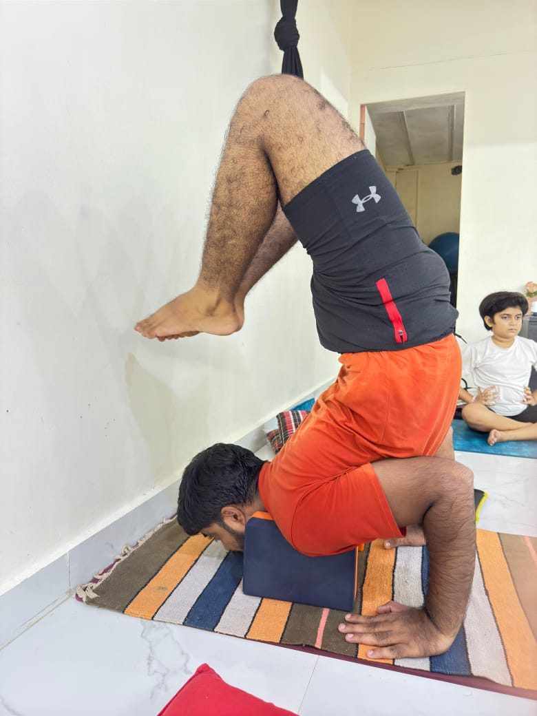 Akash Madhukar Chavan, Yoga Teacher
