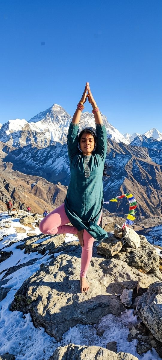 Gayathri R, Yoga Teacher