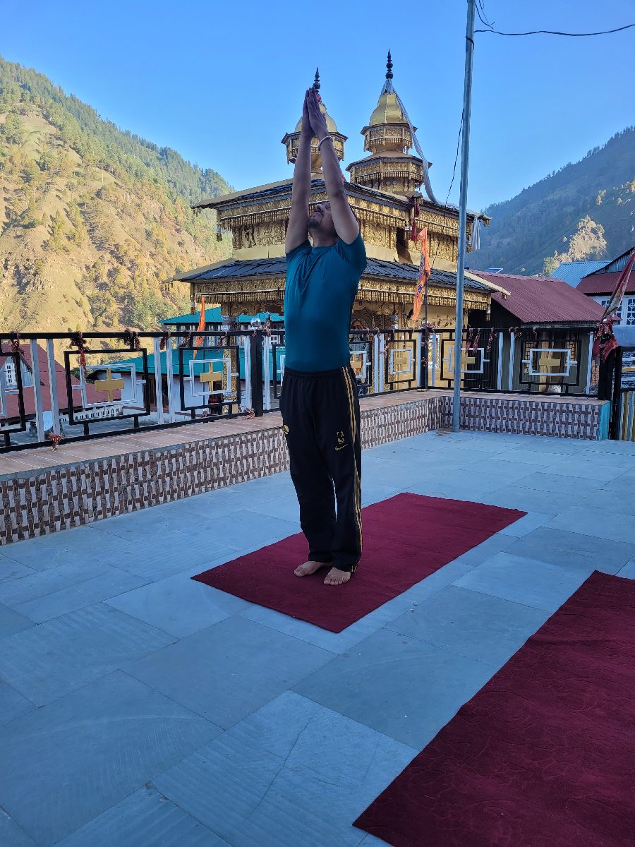 Abhishek Chauhan Chauhan, Yoga Teacher