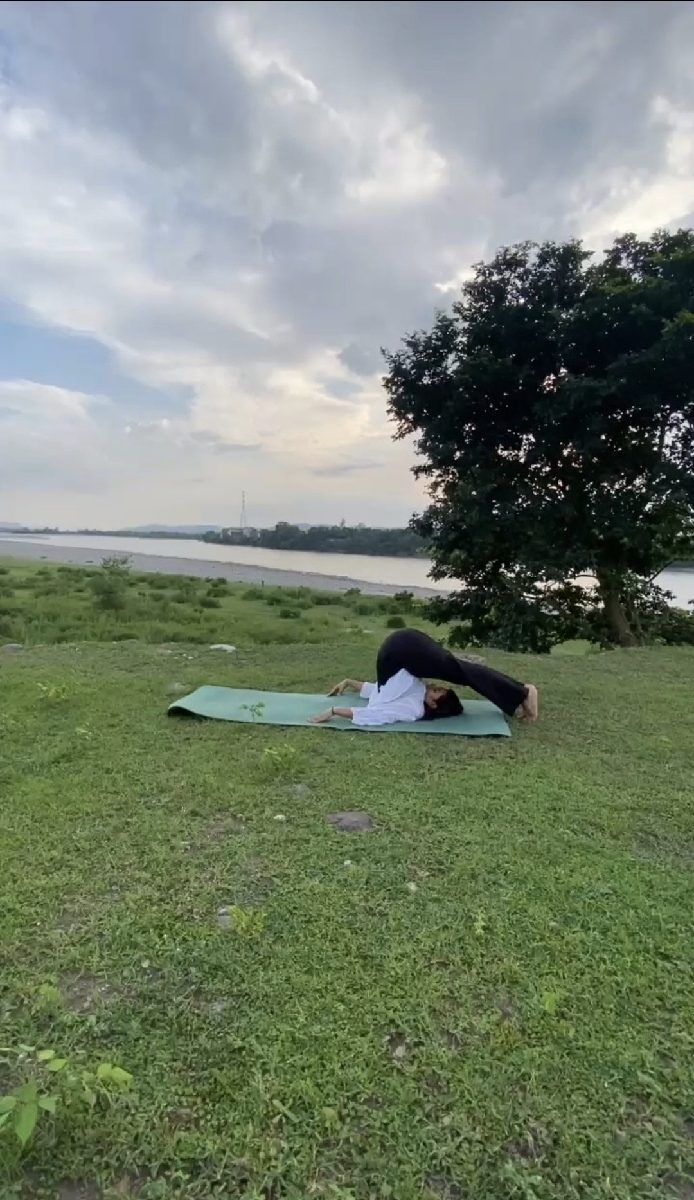 Aaliya sheikh, Yoga Teacher