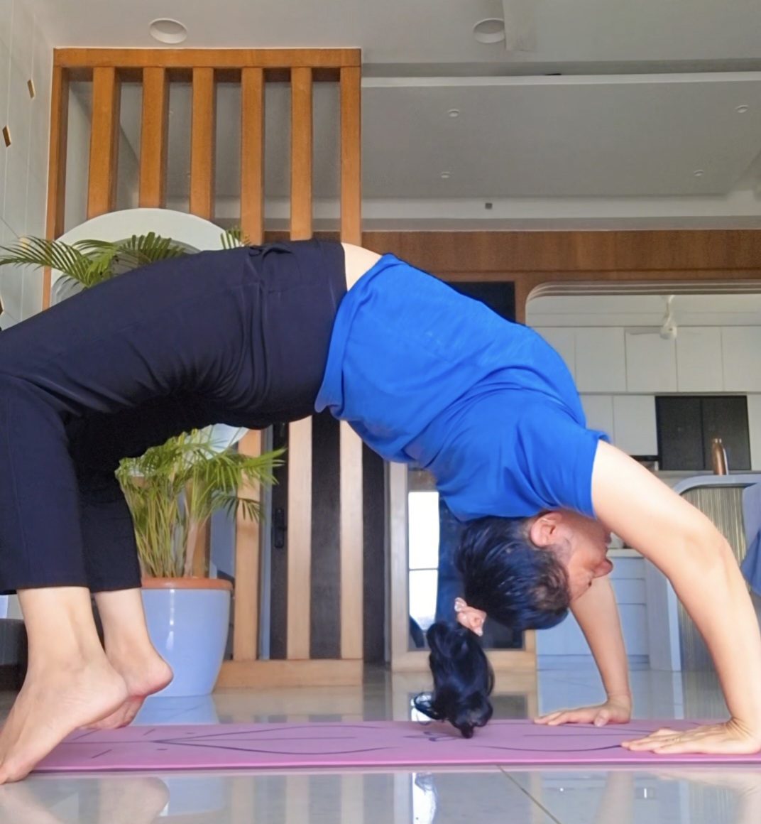 Pratibha Patil, Yoga Teacher