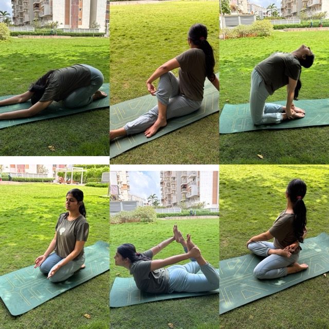 Poorvaja yoga teacher